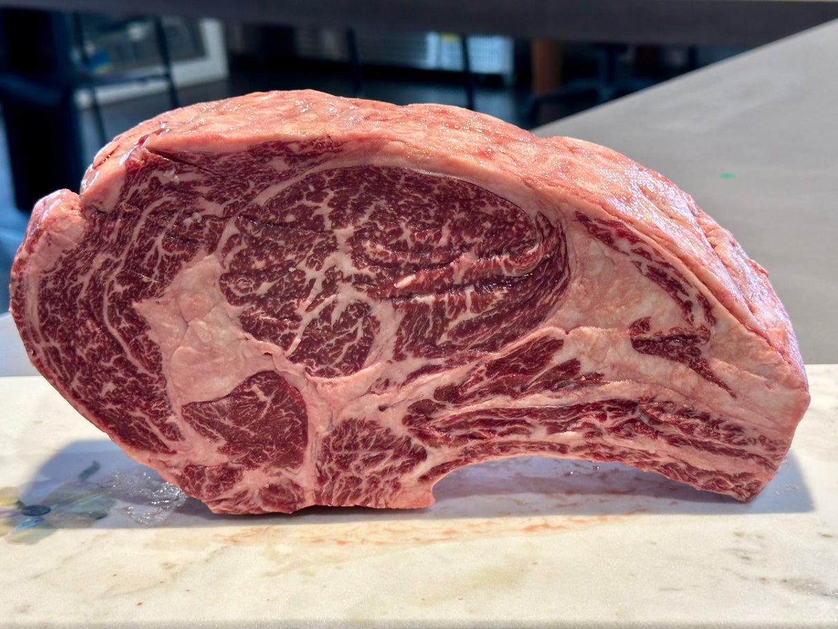 Platinum+ Bone-in Rib Eye Steak (Wagyu Grain Fed MBS6) - SOLD OUT