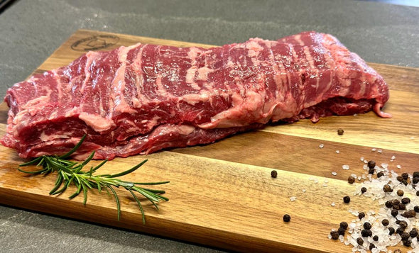 Wagyu Inside Skirt Steak MBS4 ($36.80/kg) Frozen - SOLD OUT
