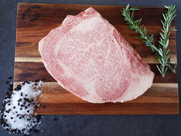 Platinum+ Scotch Fillet Steaks (Wagyu Marble Score 11/12)