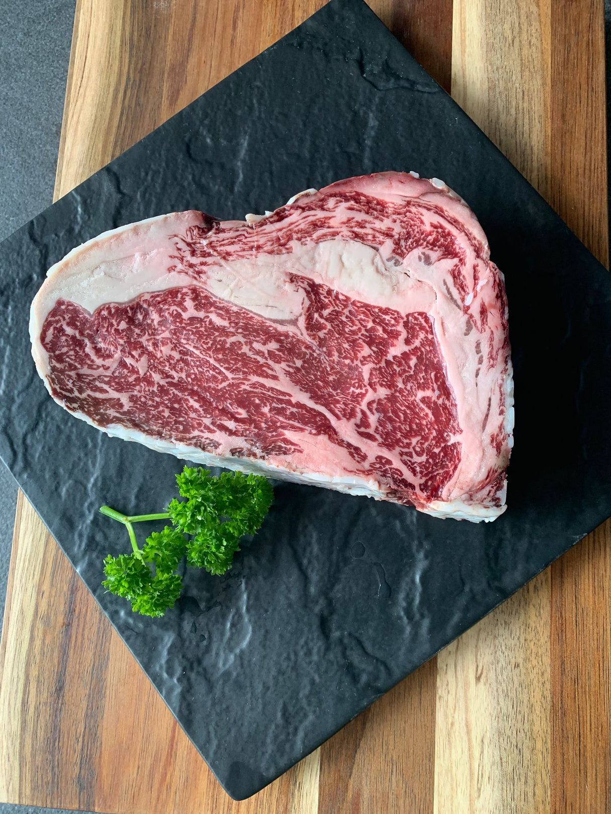 Dry Aged Platinum+ MBS9 Scotch - Fat Rendered