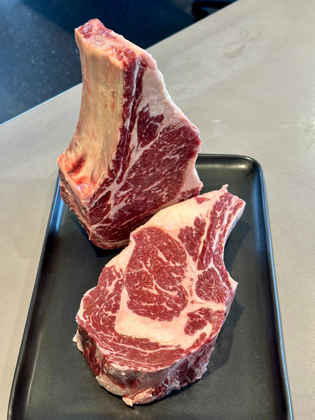 Platinum Bone In Rib Eye (Grass Fed MBS 4+)