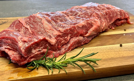 Wagyu Inside Skirt Steak MBS4 ($36.80/kg) Frozen - SOLD OUT