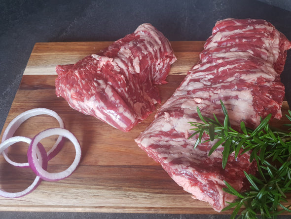 Wagyu Inside Skirt Steak MBS9 ($72.90/kg) Frozen