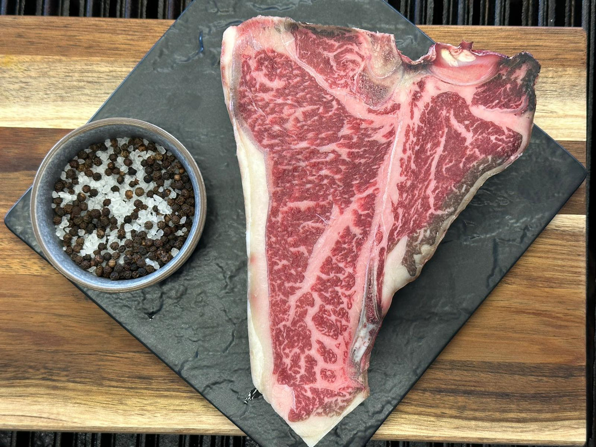Platinum Dry-Aged T-Bone Steaks