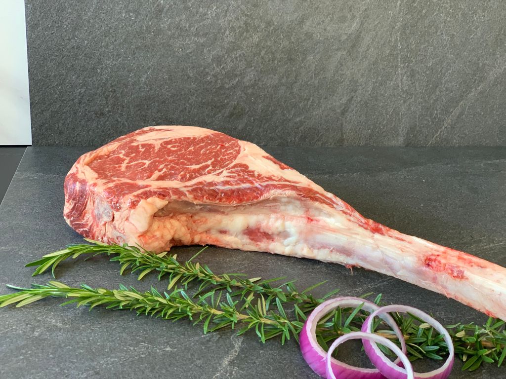 Platinum Tomahawk ( Grain Fed Marble Score 5+) - SOLD OUT